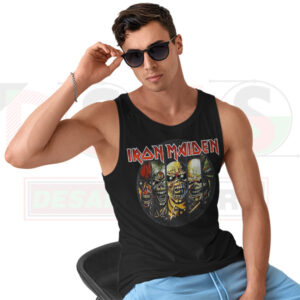 Iron Maiden Discography Art Tank Top – Heavy Metal Legends