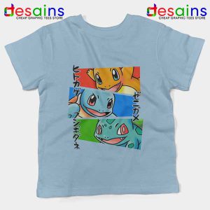 Kanto Japanese Pokemon Kids Tee Pokedex