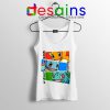 Kanto Japanese Pokemon Tank Top Pokedex