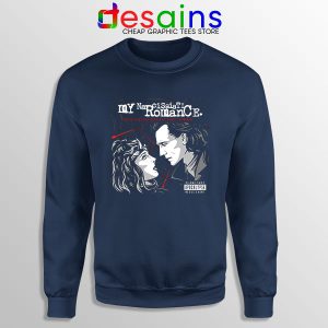 Loki My Chemical Romance Navy Sweatshirt Narcissistic Romance