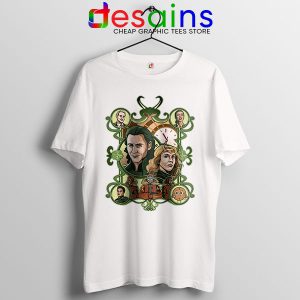 Loki Time Keepers Comics White T Shirt Marvel Series