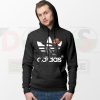 Marvel Black Widow Adidas Parody Hoodie