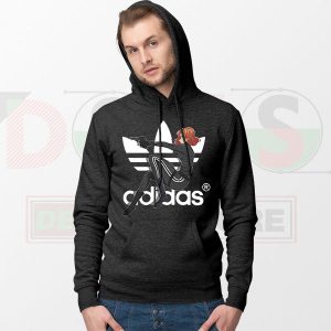 Marvel Black Widow Adidas Parody Hoodie