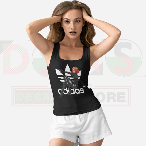 Natasha Romanoff Adidas Parody Tank Top - Funny Spy Gear