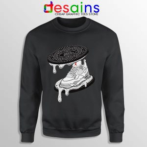 Oreo Sneaker Air Jordan 4 Black Sweatshirt Retro