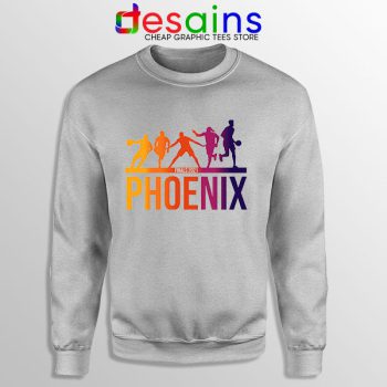 Phoenix Best 5 Lineup Sport Grey Sweatshirt Suns Finals NBA