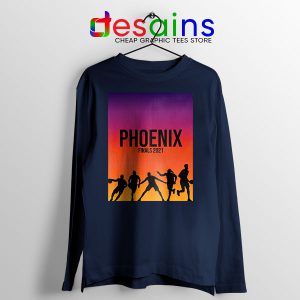 Phoenix Starting Finals Navy Long Sleeve Tee NBA Merch