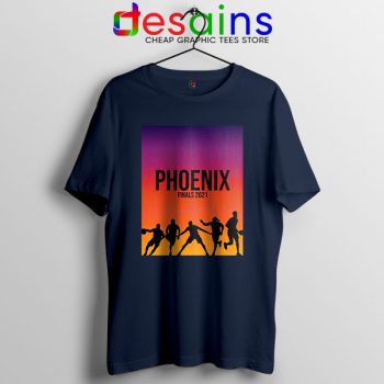 Phoenix Starting Finals Navy T Shirt NBA Suns Game