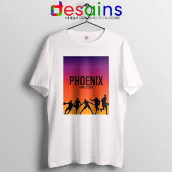 Phoenix Starting Finals White T Shirt NBA Suns Game