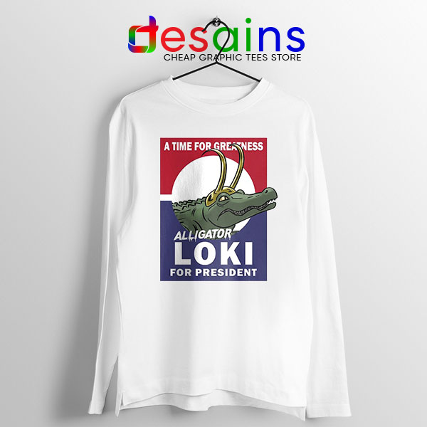 President Loki God Long Sleeve Tee Marvel Comics