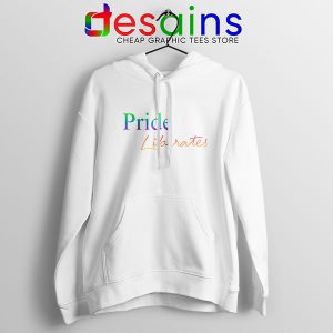 Pride Liberates Rainbow Hoodie LGBT Flag