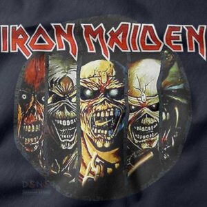 Retro Iron Maiden Tank Top – Eddie Faces Collection Design