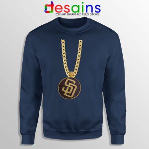 San Diego Padres Swag Navy Sweatshirt MLB Merch