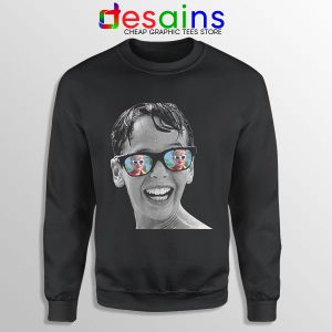 Sandlot Kid With Glasses Black Sweatshirt Squints Wendy