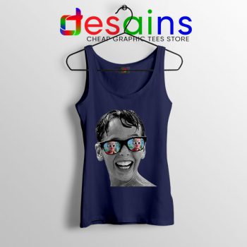 Sandlot Kid With Glasses Navy Tank Top Squints Wendy