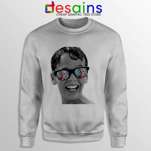 Sandlot Kid With Glasses Sport Grey Sweatshirt Squints Wendy