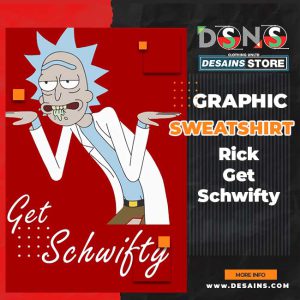 Schemistry Graphic Sweatshirt - Get Schwifty's Glitched Science