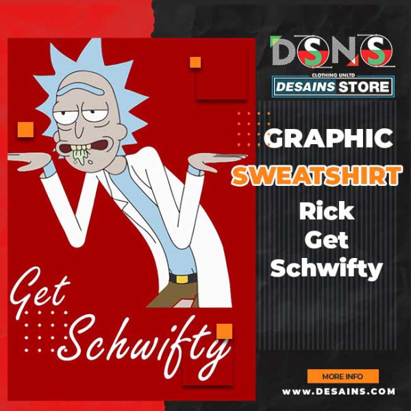 Schemistry Graphic Sweatshirt - Get Schwifty's Glitched Science