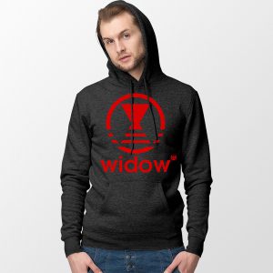 Sexy Black Widow Marvel Adidas Black Hoodie Avengers