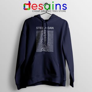 Steely Dan Division Logo Navy Hoodie Rock Band