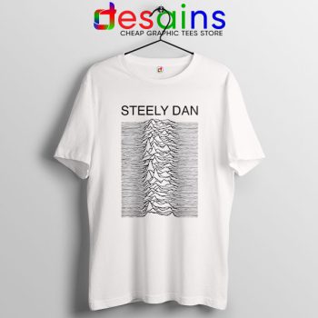 Steely Dan Division Logo White T Shirt Rock Band