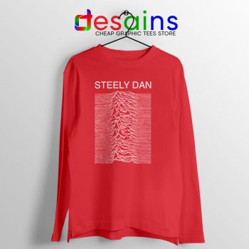 Steely Dan Division Red Long Sleeve Tee