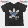 Stitch Disney Three Stripes Kids Tee Lilo & Stitch Logo