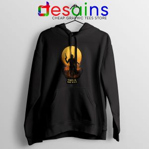 Sunset Mandalorian Way of Life Hoodie Star Wars