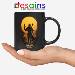 Sunset Mandalorian Way of Life Mug Star Wars