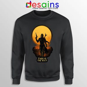 Sunset Mandalorian Way of Life Sweatshirt Star Wars