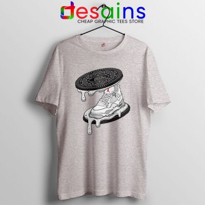 retro 4 white oreo shirt
