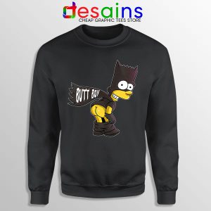 Batman Bart Butt Boy Sweatshirt Cartoon Funny