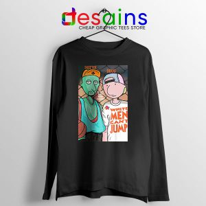Best Doug Animated Series Black Long Sleeve Tee Can't jump