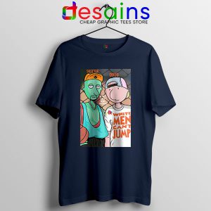 Best Doug Animated Series Navy T Shirt Doug Can't jump