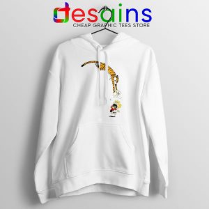 Calvin and Hobbes Jump Hoodie Funny Strip