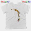 Calvin and Hobbes Jump Kids Tee Funny Strip