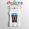 Captain America Chest Flag Tank Top Avengers Endgame