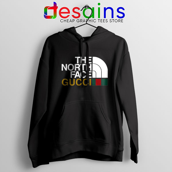 Cheap North Face Gucci Black Hoodie Funny Apparel