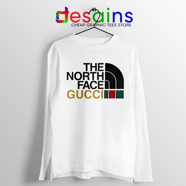 Cheap North Face Gucci Long Sleeve Tee Funny Apparel