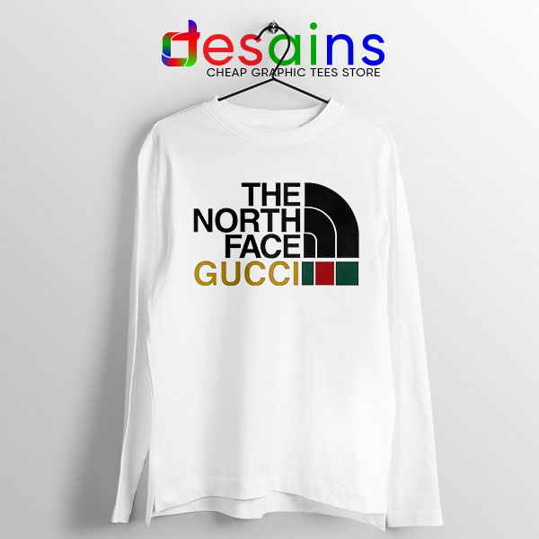 tøj Goneryl nedsænket 1 Cheap North Face Gucci Long Sleeve Tee Funny Apparel - Desains.com