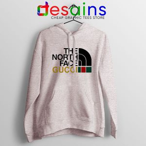 Cheap North Face Gucci Sport Grey Hoodie Funny Apparel