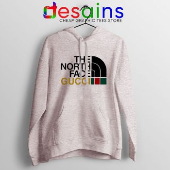 Cheap North Face Gucci Sport Grey Hoodie Funny Apparel