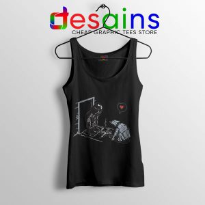 Darth Vader House Comic Black Tank Top Star wars