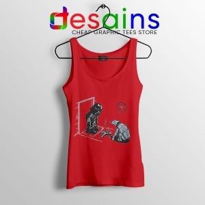 Darth Vader House Comic Red Tank Top Star wars