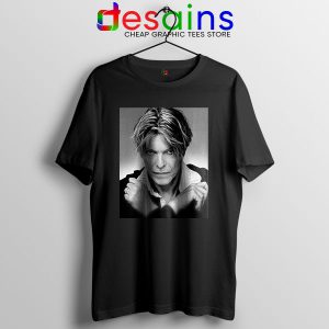 David Bowie Eyes Color Black T Shirt Album Cover