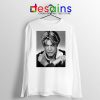 David Bowie Eyes Color Long Sleeve Tee Album Cover