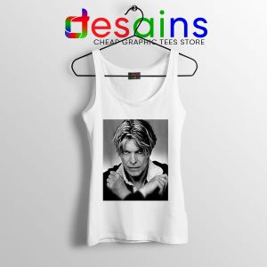 David Bowie Eyes Color Tank Top Album Cover