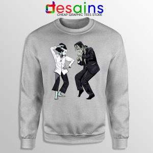 Frankenstein Wife Pulp SPort Grey Sweatshirt Dance Monster