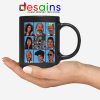 Fresh Prince Bel Air Bunch Black Mug Belair Clothing