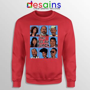 Fresh Prince Bel Air Bunch Red Sweatshirt Belair Clothing